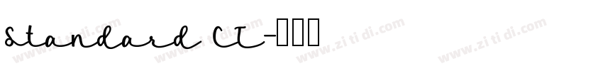 Standard CT字体转换